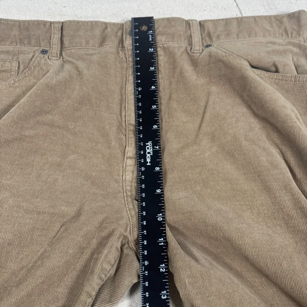 Peter Millar Corduroy Pants Mens 38x33 Tan Khaki 5-Pocket MF20B29‎ Cotton Modal
